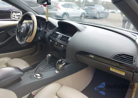 2005 BMW 645Ci z USA, uszkodzony, nr VIN WBAEK73465B325610